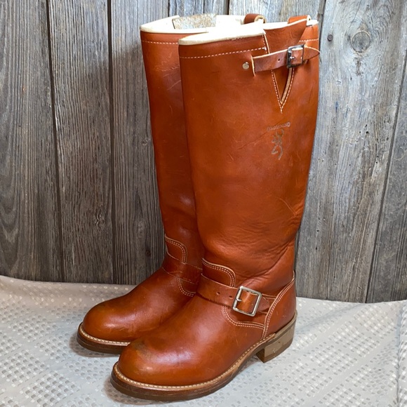 Vintage Browning Bull Hide Snake Proof 